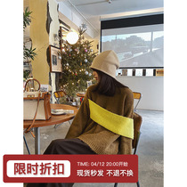 Small Candida Custom Collision Jersey Weaters 2021 Winter Thickened Korean Version Loose Design Sense little crowdsourced hitch