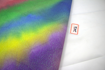 The Russian hand dyed the cloth 202 of the