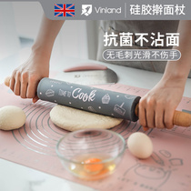 British vinland rolling pin household solid wood milk dates rolling noodle stick chopping board face stick stick stick artifact