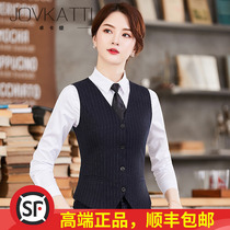 Formalwear professional vest suit female Korean version of temperament goddess Fan new civil servant suit work clothes workplace vest