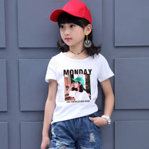 Womens T-shirt short sleeve 2020 new Korean version Joker childrens foreign style loose white coat summer tide