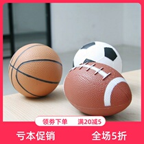 Ball Children Toy Small Leather Ball Watermelon Ball Elastic Kindergarten Special Baby Baby Hand Grab Pat Clapping Ball-like Toys