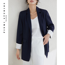 Casual blazer ladies Korean version of loose 2021 new spring and autumn fashion temperament senior sense suit jacket