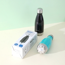 Portable 304 stainless steel thermos bottle Car-mounted large capacity small thermos cup Long-lasting thermos bottle 350ml