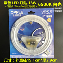 Opal led ceiling lamp stick 2D tube modification plate ring tube modification plate module core light module 18W white light
