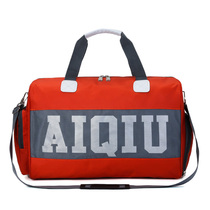 Large capacity portable lightweight waterproof travel bag Korean version travel bag Mens and womens luggage bag Short-distance duffel bag Fitness bag