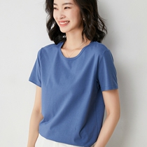 Basic short - sleeved T - shirt summer dress 2022 new Han edition loose white shirt with leisure half - sleeve tops