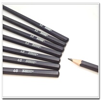 Foreign trade original single tail goods 2B6B six-sided sketch pencil drawing high quality graphite lead art painting sketches