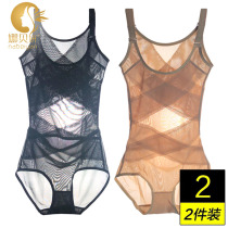 Summer shapewear one-piece belly clothes slimming thin waist burning fat corset body beauty body clothing Thin belly artifact