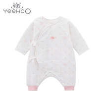 Yings one-piece clothes autumn and winter clothes for men and women babies thick cotton thermal underwear climbing suit jumpsuit