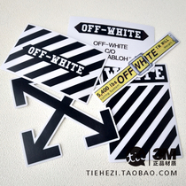 Personality stickers Tide brand luggage suitcase skateboard snowboard surfboard diving waterproof 3M sticker