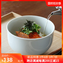 Japanese imported Rui Mizumizu meiyaki ceramic rice soup bowl Japanese small Bowl household ceramic rice bowl