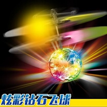 Remote-controlled aircraft induction vehicle Charging to fly electric suspended helicopter male girl child toy gift