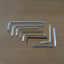 Allen Cross Wrench Simple Screwdriver L-type screwdriver 7-shaped double-ended dual-purpose wrench matching tool