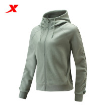 XTEP Womens jacket 2021 Spring comprehensive training fitness running leisure sports jacket 979128940389