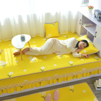 2022 new anti-skid light luxury tatami special bed cover custom four seasons universal