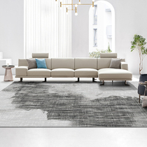 Living room carpet modern light luxury high-end sofa tea table blanket gray ink painting home high-end room bedroom carpet