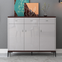Light luxury shoe cabinet home door large capacity Porch Locker living room multifunctional simple modern partition cabinet shoe cabinet