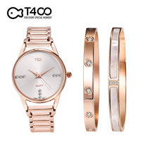 T400 watch Watch couple bracelet dw bracelet Three-piece Tanabata Valentines Day gift to wife girlfriend