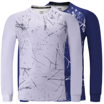 Autumn and winter table tennis badminton long sleeve shirt round neck sports trousers gas volleyball net table tennis training team uniforms buy