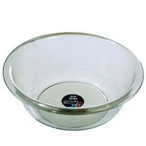 Home Plastic Basin Laundry Wash wash Face Wash Feet Basin Transparent and durable no break crystal basin