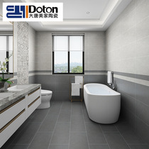 Grey Tile Cement Brick 300x600 Interior Wall Imitation Antique Brick color minimalist Wall toilet Kitchen Hotel