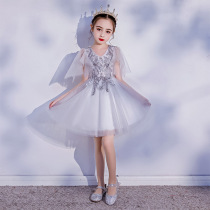 Childrens performance costume girls June 1 new performance dress dress kindergarten summer fluffy princess dress costume female tide