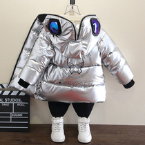 Boys cotton clothes foreign style winter clothes 2020 new childrens thickened coat baby down cotton coat boys quilted jacket tide