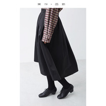 Japan Imported Fabric High Value For Money Fluffy Skirt Half Body Dress Small Subwoman Tightness Waist Mid-Length Umbrella Skirt