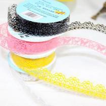 Lace DIY wide tape stickers decorative stickers stationery stickers diary decorative stickers beautiful small tape