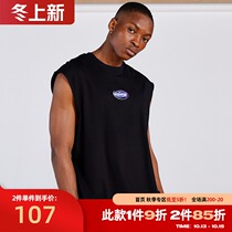 ZONEiD 2021 summer new products shoulder sports vest men simple loose breathable casual tide sleeveless top