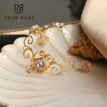 Original design handmade elf earrings earrings without ear holes ear bone clip female personality student temperament girl painless girl