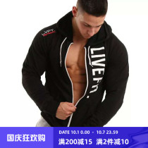 Muscle captain autumn sports sweater Joker loose zipper hoodie men and women brothers couple casual coat clothes