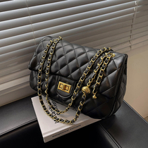 Cone Koery Genuine Leather Chain 2022 New Womens Bag Winter 100 Hitch Satchel Superior Fashion Single Shoulder Small Square Bag