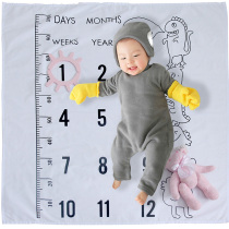 ins explosion full moon baby creative photography props blanket 100 days baby photo background newborn photography cloth