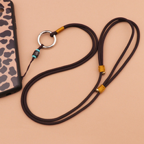 Mobile phone hanging rope hanging neck woman shell rope personality creative pendant hanging accessories mobile phone chain key hanging wristband anti-lose rope