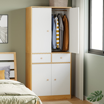 Single door wardrobe small family bedroom with small one-man small rental room with simple child narrow 40cm deep