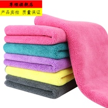 Thickened kitchen oil small oil absorption large dishwashing milk tea cloth towel large absorbent shop special