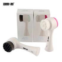 Double Side Skin Cleaner Face Washing Cleaning Brush