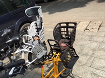 Japan OGK Children Baby assist Bicycle Electric Bicycle bicycle seafarer car safety seat