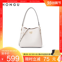 Red Valley Womens Bag 2021 New Fashion Big Capacity Bull Leather Single Shoulder Bag Temperament Casual Bag Woman Armband Bag 4017