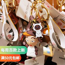 Cherry pellet kittens kitty key buckle pendant name Genesis miniso bag paparazzi hanging accessories