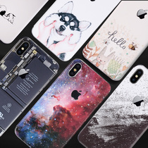  iPhone xs Mobile phone stickers Apple 11Promax rear film full body stickers se rear shell tide Apple XR back film iPhoneX Color change full edging protective cover XSmax creation