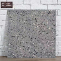 Gray terrazzo floor tiles Antique tiles Nordic style non-slip floor tiles 600x600 kitchen and bathroom full tile engineering tiles