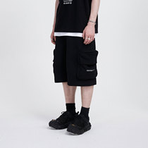 FPA (VENGETICE) loose pocket knitted shorts National tide brand street sports casual tooling five-point pants