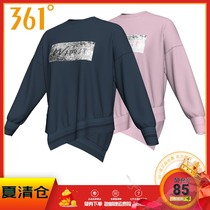 361 degrees womens irregular sweater 2020 spring new fashion sequins sports casual clothes pullover sweater women