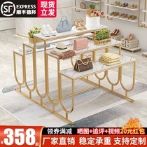 Shoe Shoe display shang chang zhong dao display display three-five clothing store level liu shui tai wrought iron