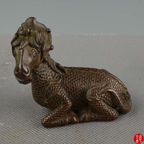 New antique bronze collection Copper Copper Copper Horse to success coffee table decoration ornaments handicraft decoration