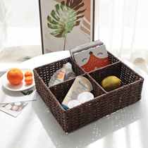 Separation Tabletop Intake of Red Computer Students Dormitory Brief Notebook Cosmetics Office Book Table God