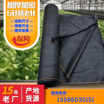 Aging-resistant shade net mushroom agricultural greenhouse roof heat insulation encryption thickened Black 6-pin sunshade net sunscreen net